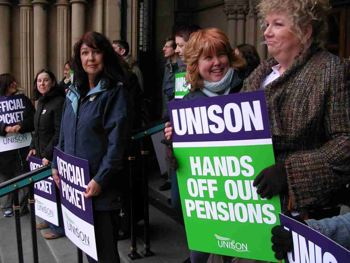 Unison picket