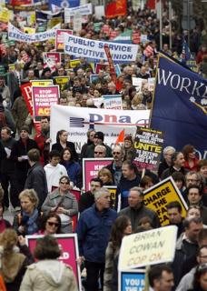 protest in Ireland