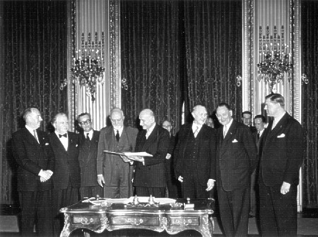 ratification of ECSC/Paris Treaty