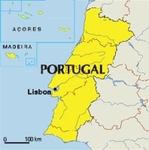 Map of Portugal